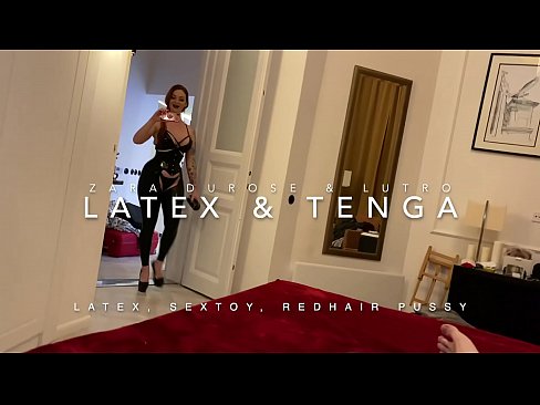 ❤️ Redheaded stepsister in latex costume yakasvirwa na stepbrother Hard porn ️❤